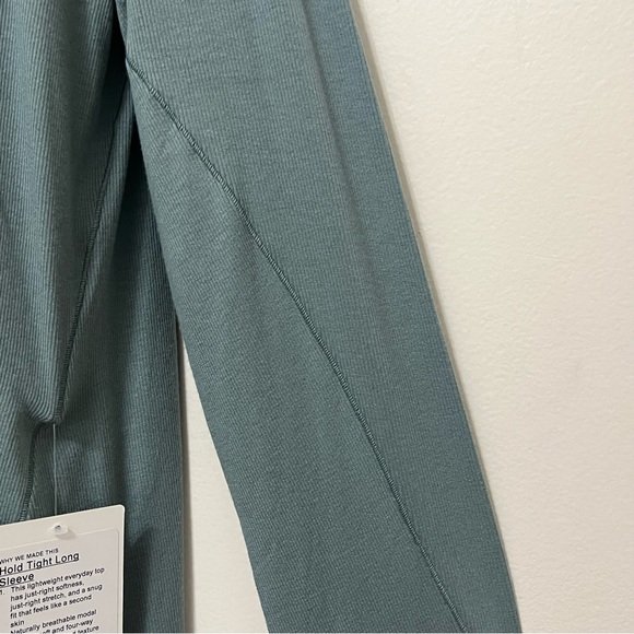 NWT Women's Lululemon Hold Tight Long Sleeve Top Everyday Lux Modern Classic - Picture 5 of 12